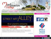 Tablet Screenshot of montmartre-guide.com